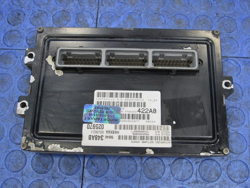 PROGRAMMED PLUG & PLAY 00 Dodge Dakota 3.9L V6 AT ECM 348 56040348AB P
