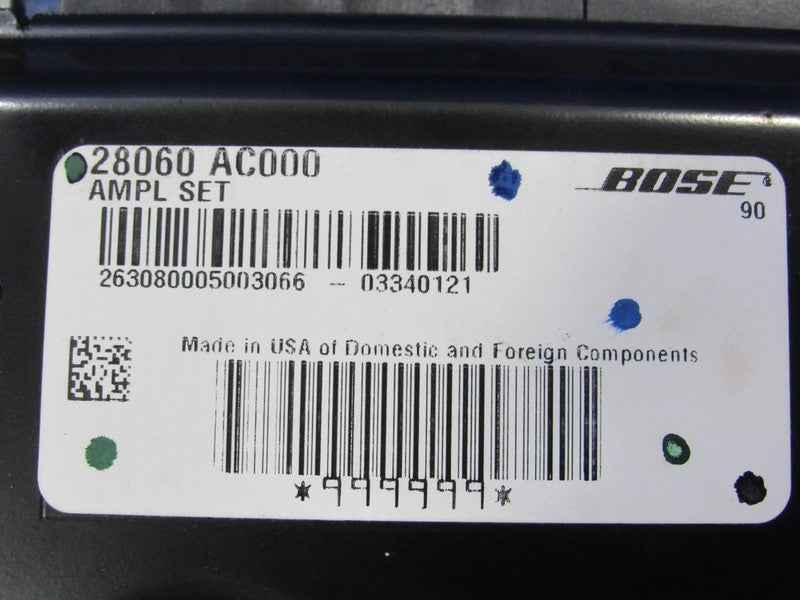 03-07 Infiniti G35 Coupe V35 Bose Stereo Radio Amplifier Amp 28060-AC0