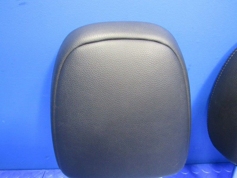 14-18 Mitsubishi Outlander Front Left Right Head Rests Leather Black S