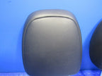 14-18 Mitsubishi Outlander Front Left Right Head Rests Leather Black S