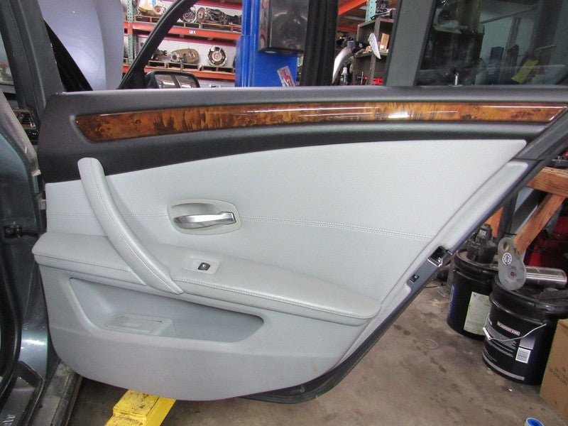 08-10 BMW 528 535 550 Sedan Right RH Passenger Side Rear Door Trim Pan