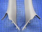 02-10 Dodge Ram 1500 2500 3500 A Pillar Trim Bezel Light Gray 4390