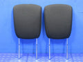 12-15 Scion iQ Cloth Back Rear Seat Headrests Head Rests Set Pair OEM 