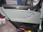 15-17 Genesis G80 Left LH Driver Side Rear Door Trim Panel Gray