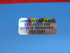 99-02 BMW Z3 M Coupe Rear Hatch Liftgate Glass Spoiler CHMSL Complete 