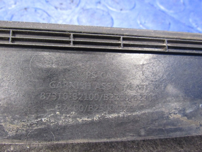 14-19 Kia Soul Tailgate Trim Garnish w/Rear View Camera Assembly OEM 3