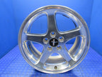 99-01 Ford Mustang Cobra 17x8 +30 Polished Aluminum 5 Spoke Wheel 0705