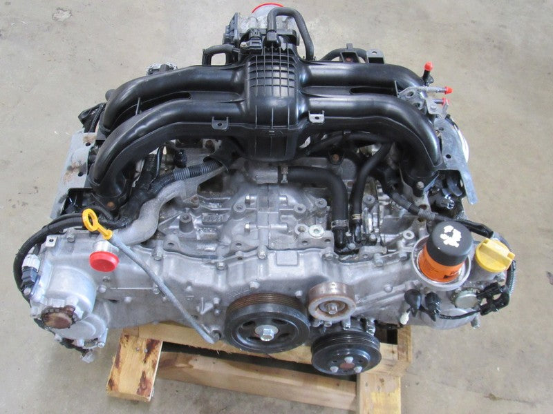 14-15 Subaru Forester 2.5L Engine Motor Assembly CVT PZEV FB25 167K 21