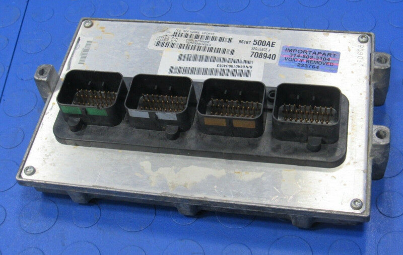 PLUG & PLAY 08 Aspen Durango 4.7L V8 4x2 Engine Computer ECU 05187500 