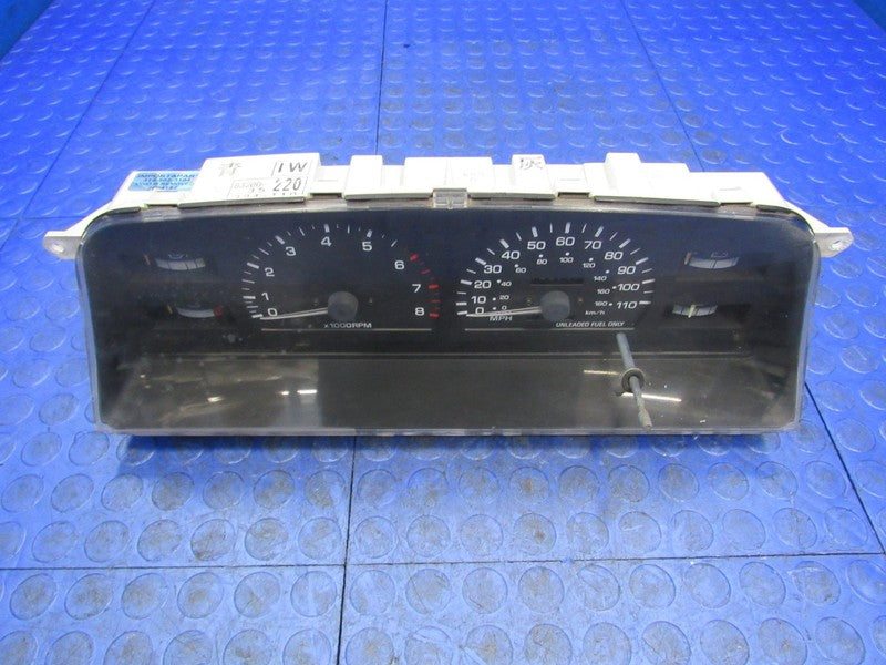 89-91 Toyota Pickup 4Runner 3.0L AT Instrument Gauge Cluster Speedomet