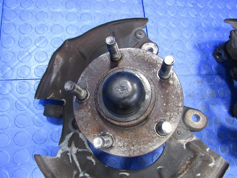 96-04 Ford Mustang Driver Passenger Front Knuckle Spindle Hub Set 5234