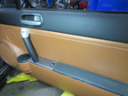 06-07 Mazda Miata MX-5 NC Right RH Passenger Front Door Trim Panel Tan
