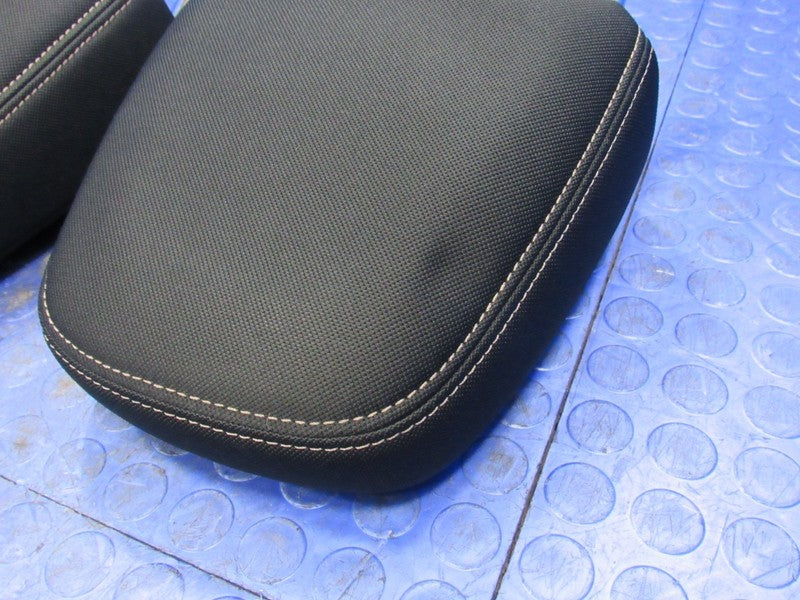 13-18 Toyota RAV4 Front Seat Headrests Head Rest Set of 2 Cloth Black 
