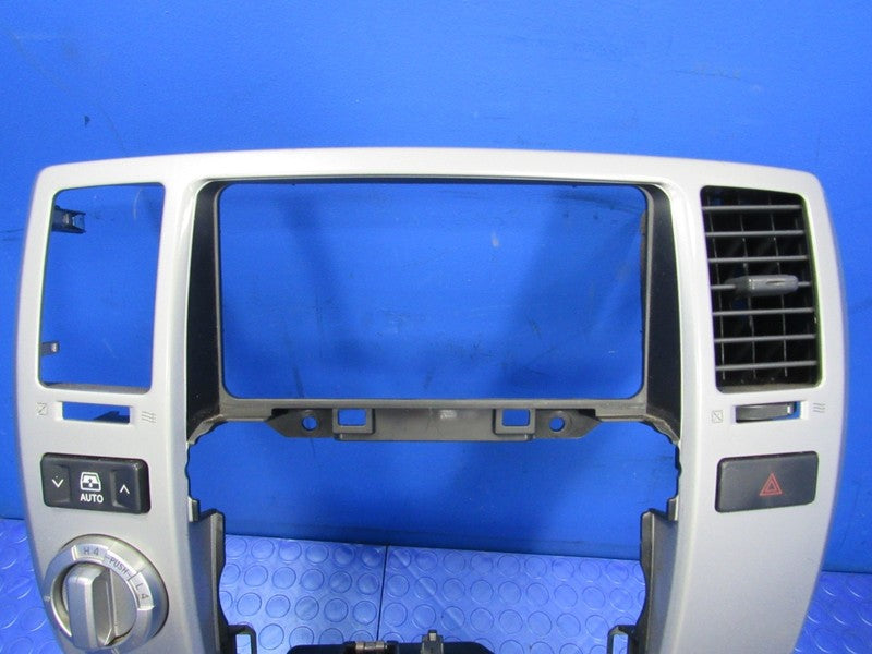 03-09 Toyota 4Runner Radio Heater Control Dash Bezel Surround Trim Sil