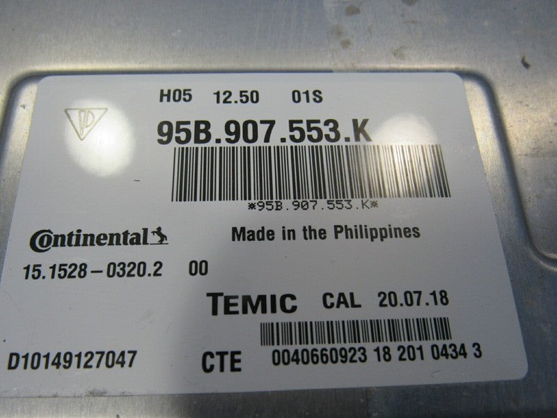 19-22 Porsche Macan Air Suspension Control Module Computer 95B 907 553