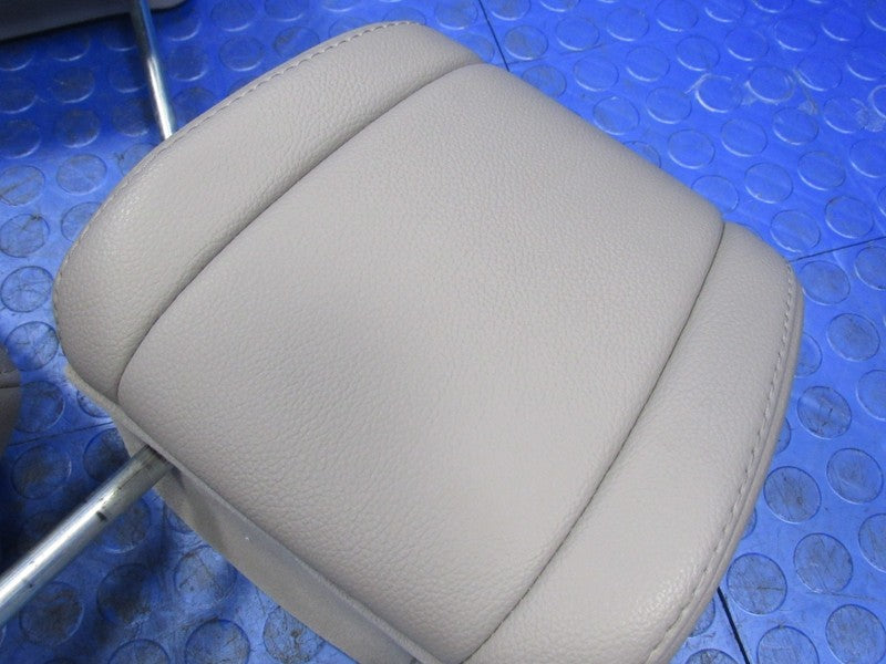 12-15 Honda Pilot Middle Row Seat Headrests Head Rest SET Gray Leather