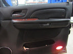 09 Escalade Right RH Passenger Side Front Door Trim Panel Black