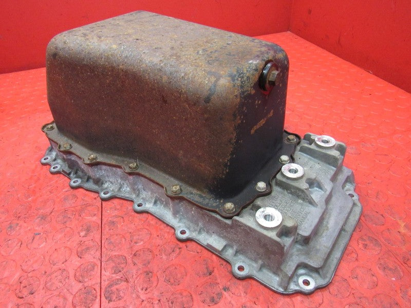 07-11 Jeep Wrangler JK 3.8L V6 Upper Adapter Lower Oil Pan 04666154AB 