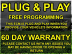 PROGRAMMED PLUG & PLAY 08 Wrangler JK 3.8L Rubicon ECU 05187284AH 284 