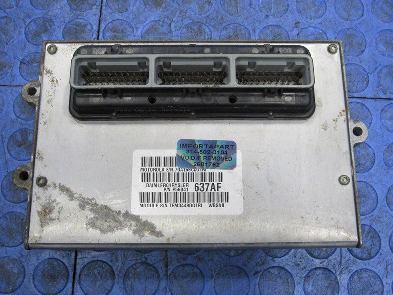 PLUG & PLAY 00 Jeep Grand Cherokee 4.0L Engine Computer ECU 56041637 P
