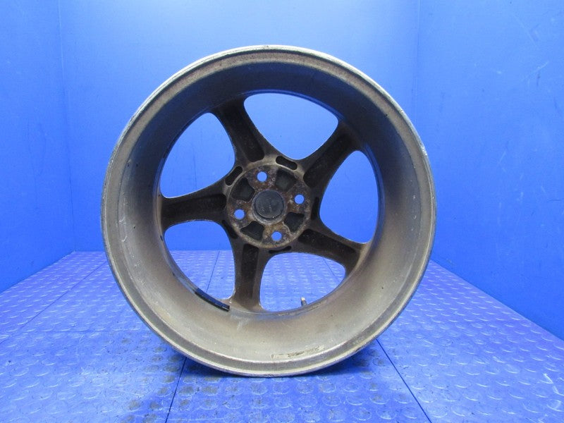 01 Mazda Miata SE Polished 5 Spoke Twist 16x6.5 OEM Wheel 4x100 +40 NB
