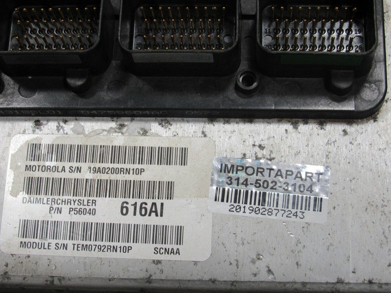 PROGRAMMED PLUG & PLAY 02 Dodge Durango 4.7L V8 ECM COMPUTER 616 56040