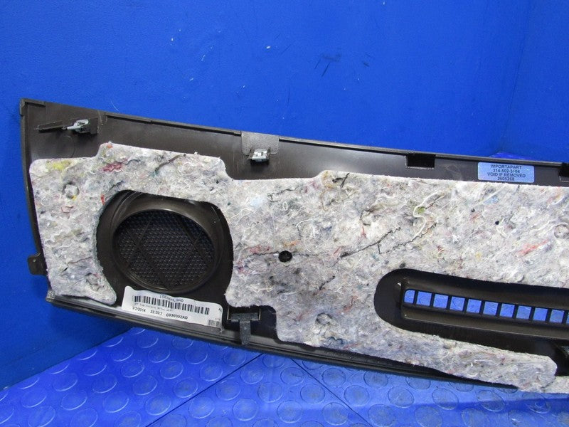 11-16 Grand Caravan Town & Country Upper Dash Defrost Trim Panel Brown