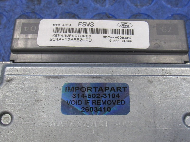 02-03 Ford F250 F350 6.8L V10 AT ECU ECM PCM Engine Computer 2C4A-12A6