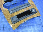 08-10 Jeep Grand Cherokee Light Woodgrain Radio Bezel Dash Trim Vents 