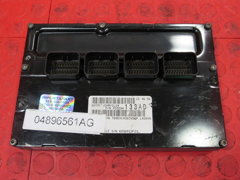PLUG & PLAY 06 300 Magnum Charger 2.7L V6 Engine Computer ECU 04896561