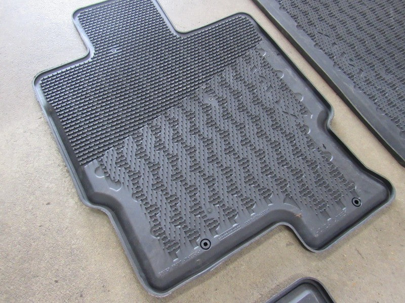 07-12 Acura RDX Original Accessory Black Rubber All Season Floor Mats 