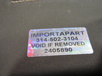 11-13 Lexus CT200h Rear Seat Headrest Head Rest Set of 3 OEM NuLuxe Bl