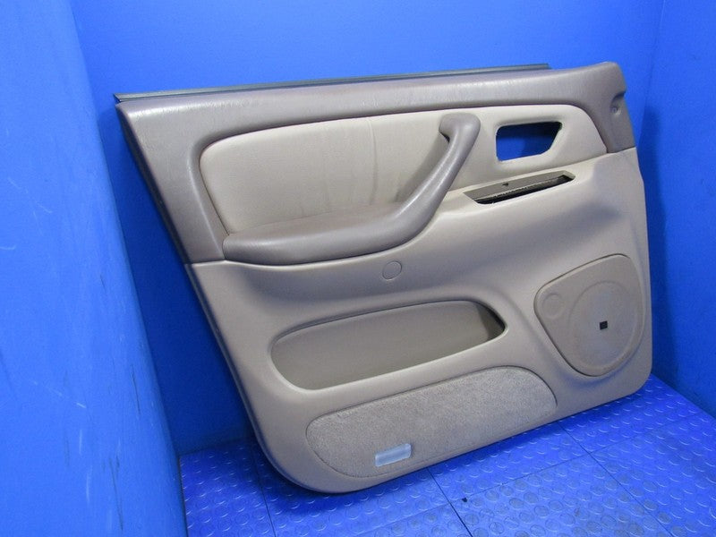 01-04 Toyota Sequoia Limited Front Left Driver Interior Door Trim Pane