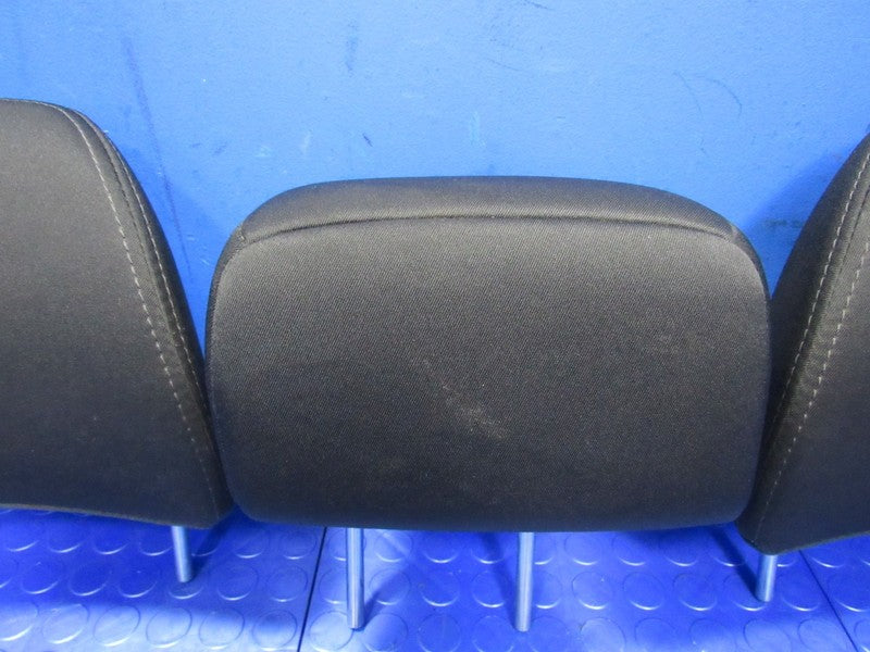 11-13 Subaru Forester Cloth Rear Seat Headrests Head Rests Set Black 1
