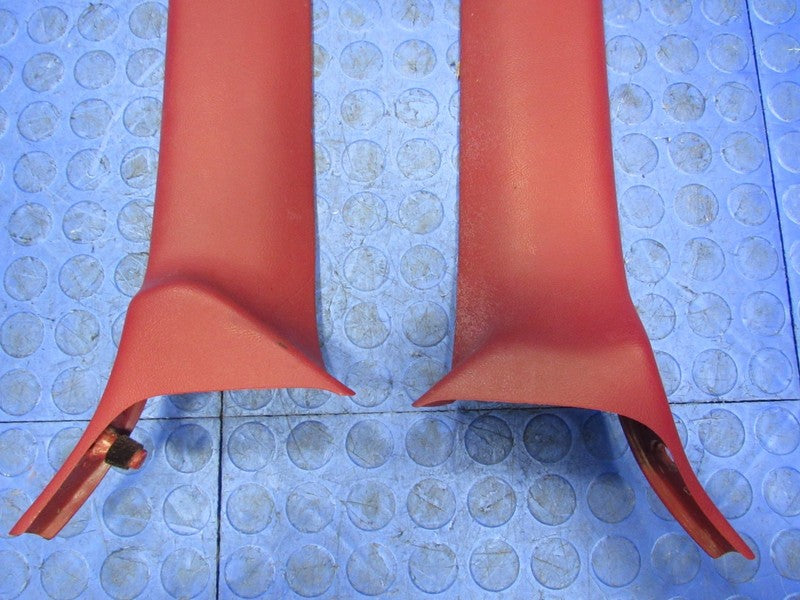 92-96 Ford F150 F250 F350 Bronco Right Left A-Pillar Trim Set Tan Moch