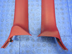 92-96 Ford F150 F250 F350 Bronco Right Left A-Pillar Trim Set Tan Moch