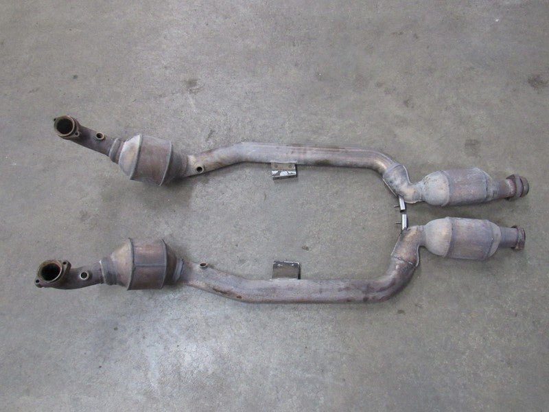 05-10 Mercedes-Benz SLK55 AMG R171 M113 Left Right Exhaust Downpipe Se