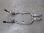 05-10 Mercedes-Benz SLK55 AMG R171 M113 Left Right Exhaust Downpipe Se