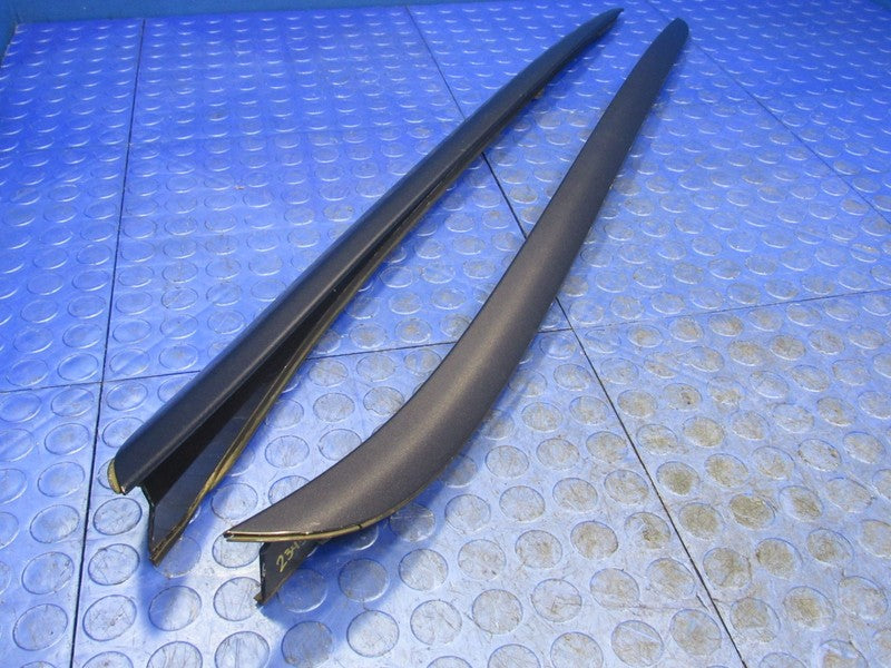 09-14 Acura TSX Windshield A Pillar Molding Trim Set Volcano Gray Meta