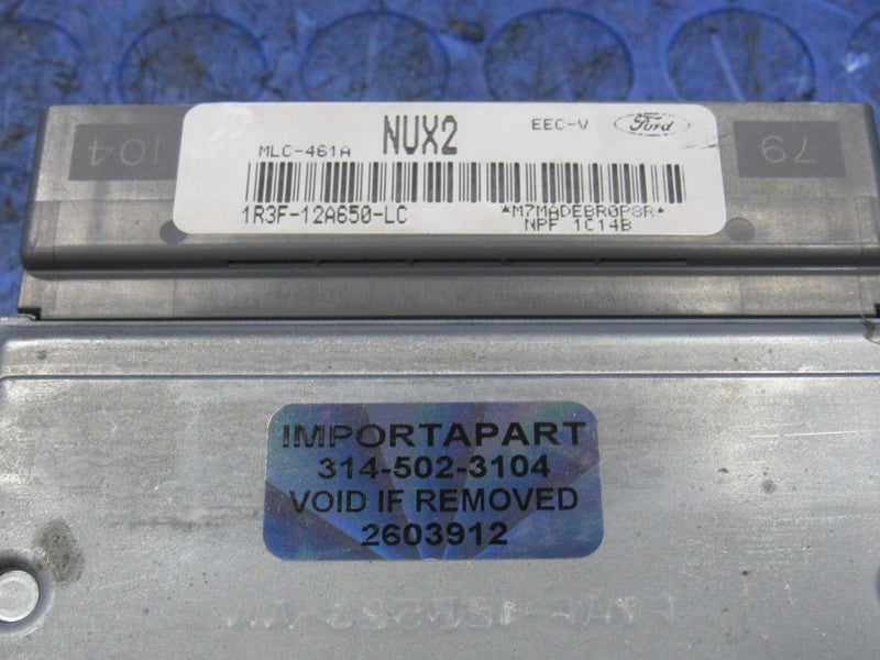 01 Ford Mustang GT 4.6L V8 AT ECU ECM PCM Engine Computer 1R3F-12A650-