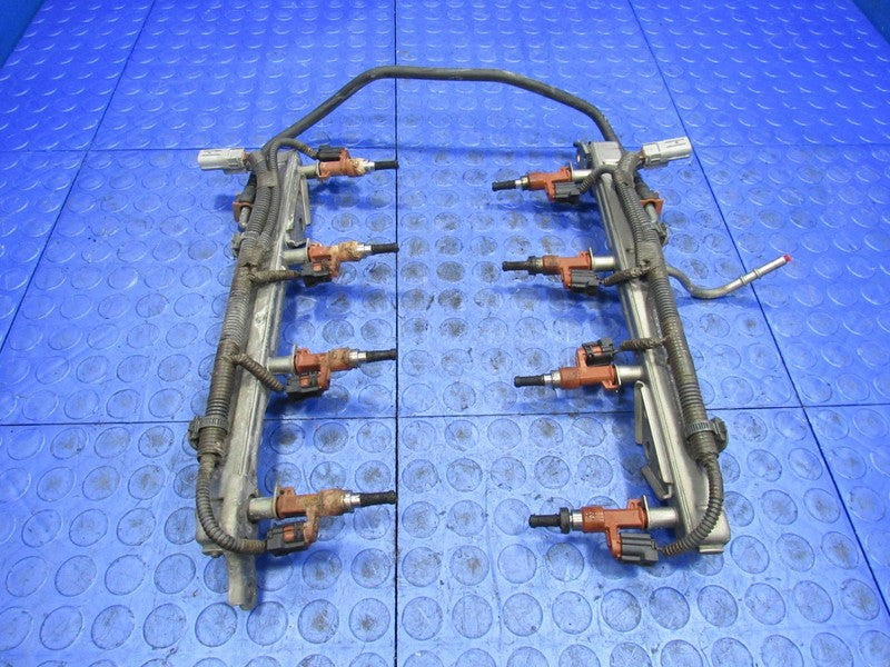 07-09 Lexus LS460 GS460 LS600h Upper Port Fuel Rails w/ Injectors & Ha