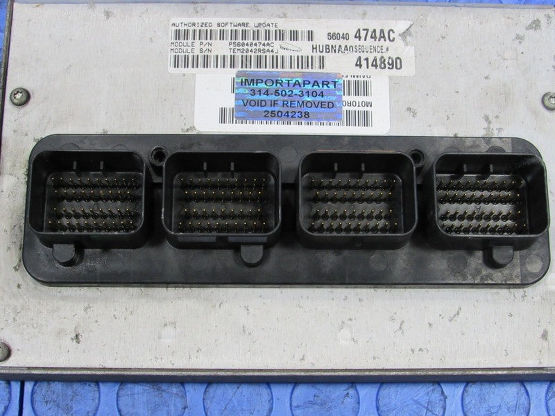 PROGRAMMED PLUG & PLAY 03 Dodge Ram 1500 4.7L V8 AT ECM 56040474AC 474