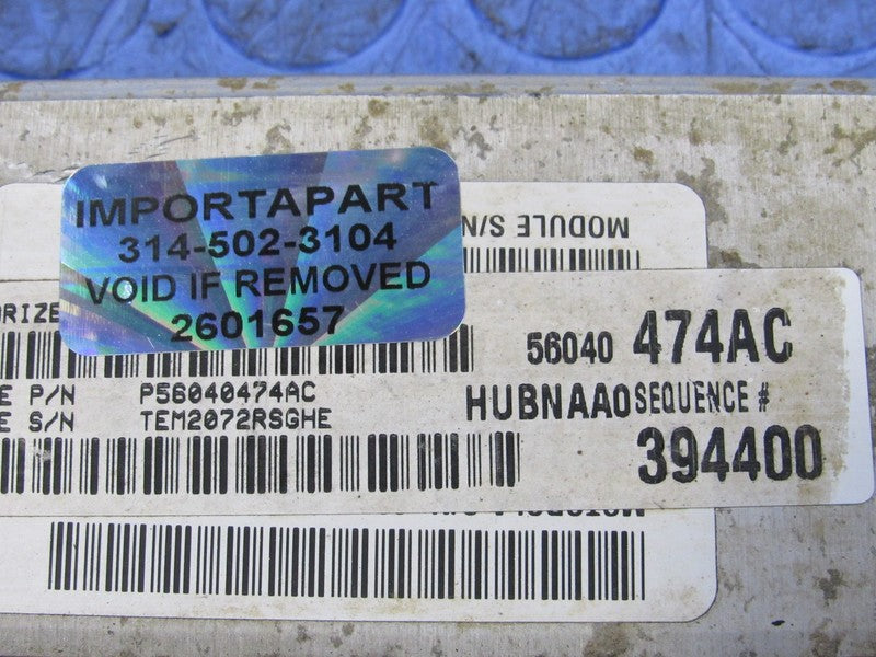 PLUG & PLAY 03 Dodge Ram 1500 4.7L V8 AT Engine Computer ECU 56040474 