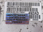 PROGRAMMED PLUG & PLAY 99 Jeep Cherokee XJ 4.0 4x4 ECM 56041492AD 492 