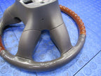 03-06 Escalade Yukon Denali Leather Wrapped Wood Grain Steering Wheel 