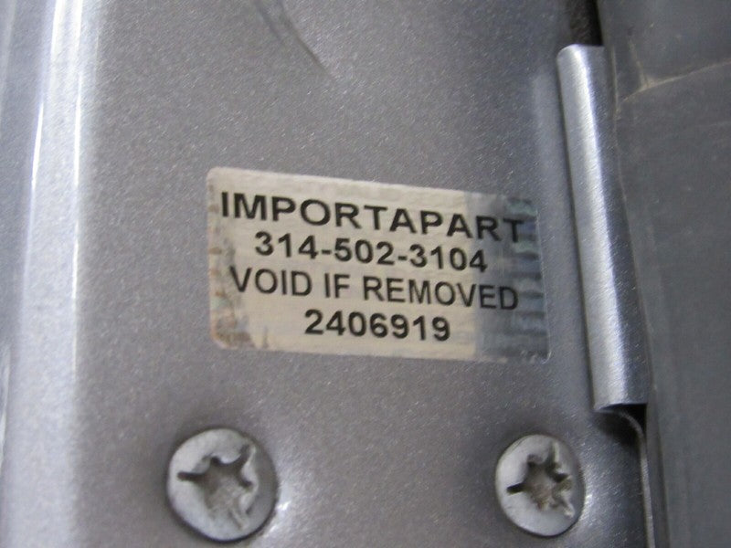 11-17 Jeep Wrangler Unlimited JK Rear Right Passenger Door Bright Silv