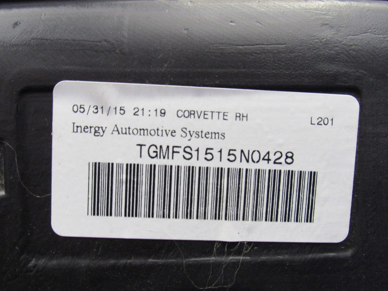 14-19 Chevrolet Corvette C7 Passenger Right RH Fuel Tank w/ Pump 25k 4
