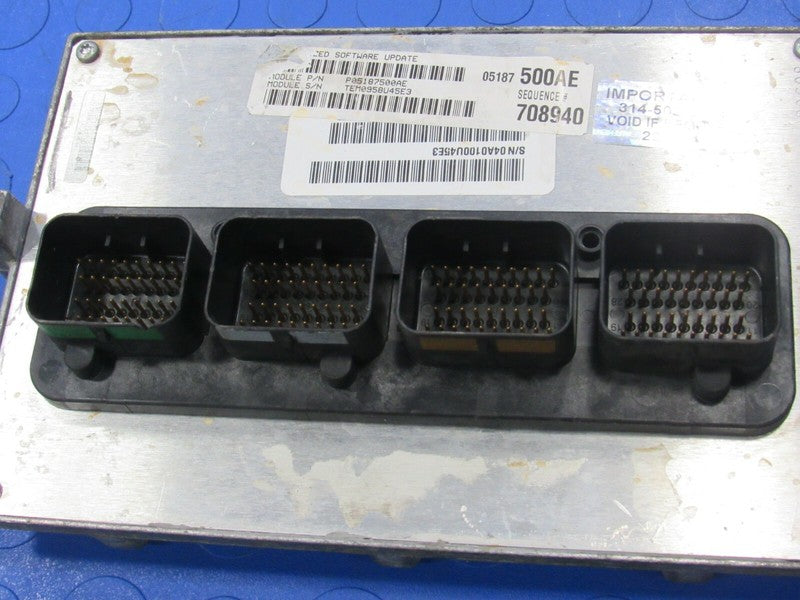 PLUG & PLAY 08 Aspen Durango 4.7L V8 4x2 Engine Computer ECU 05187500 
