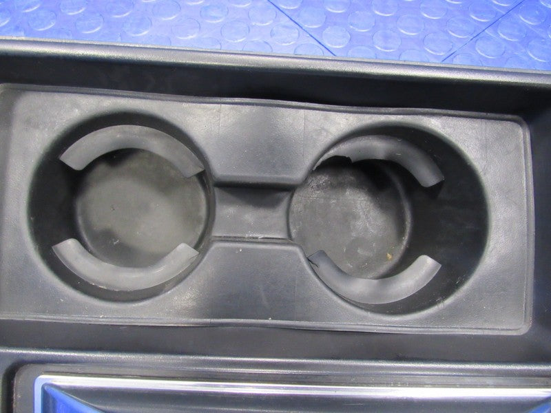 03-07 Hummer H2 AT Center Shifter Bezel Trim Cup Holder Chrome 0234