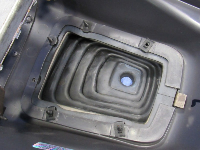 98-01 Dodge Ram Manual 4WD Floor Shifter Console Boot Cubby Cup Holder
